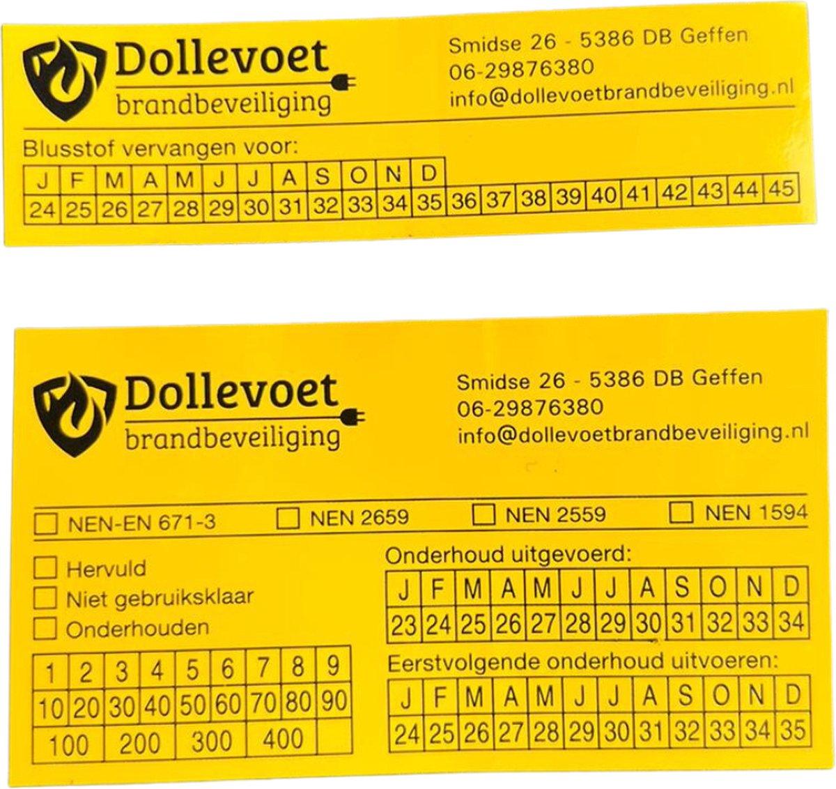 2x Schuimblusser 6 liter 21A/144B