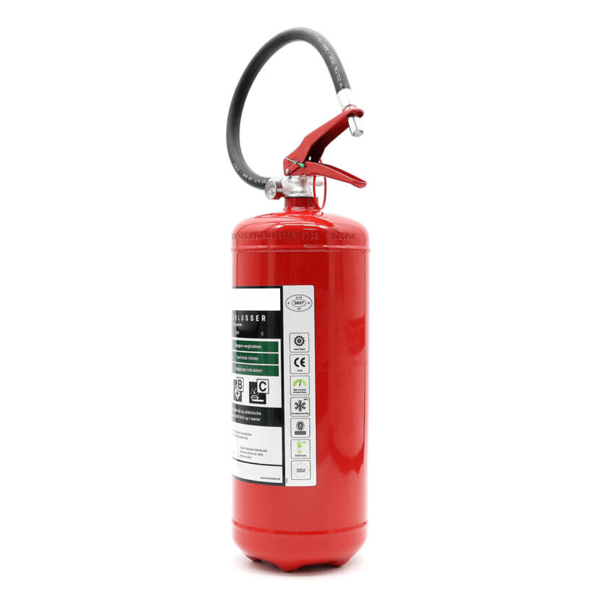 EcoFex Poederblusser 6 kg 43A/233B -C (Belgie Benor)