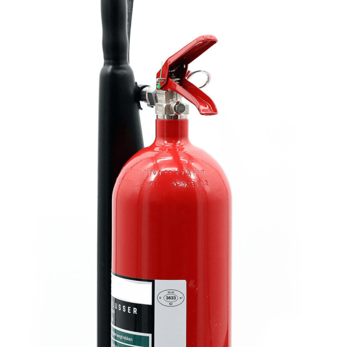EcoFex Koolzuursneeuwblusser 5 kg (Staal) 89B (Belgie Benor)