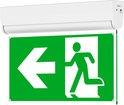 ESL 747 LED noodverlichting 3 in 1 autotest & 6 picto's, plafond / inbouw / muurbevestiging