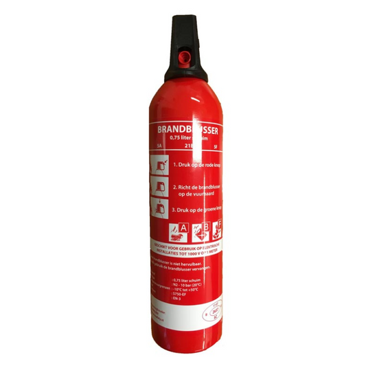 EcoFex Spraybrandblusser 0,75 liter 5A/21B/5F vorstvrij –10°C
